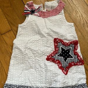 Fourth of July Themed Toddler Dress